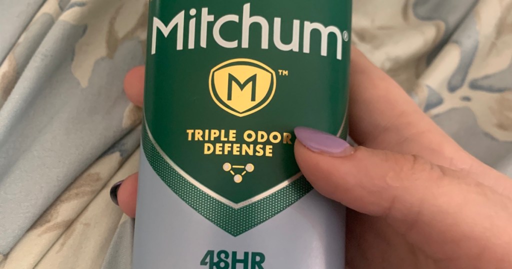 Mitchum odor protection