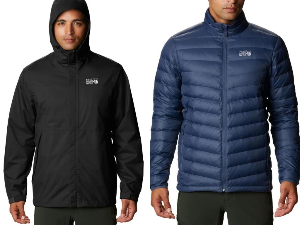 mountain hardwear men's hooded jacket and coat