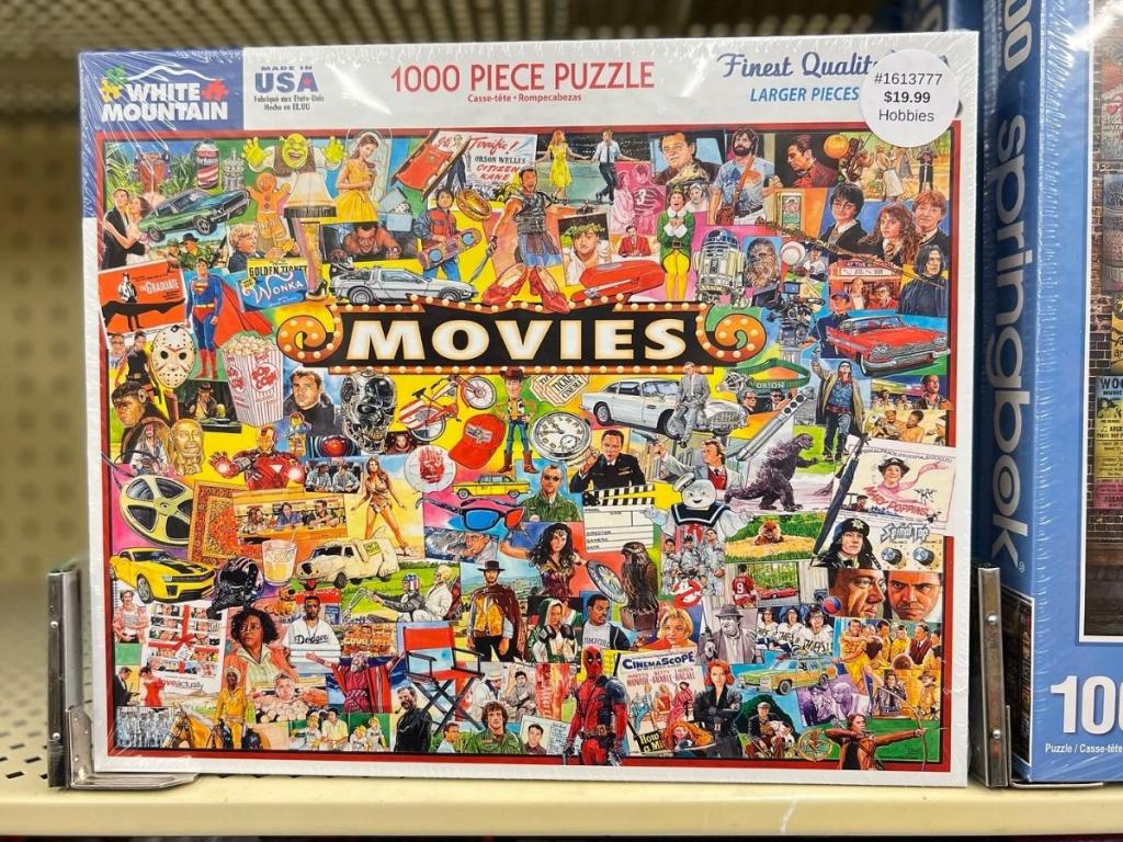 White Mountain Movies 1,000-Piece Puzzle