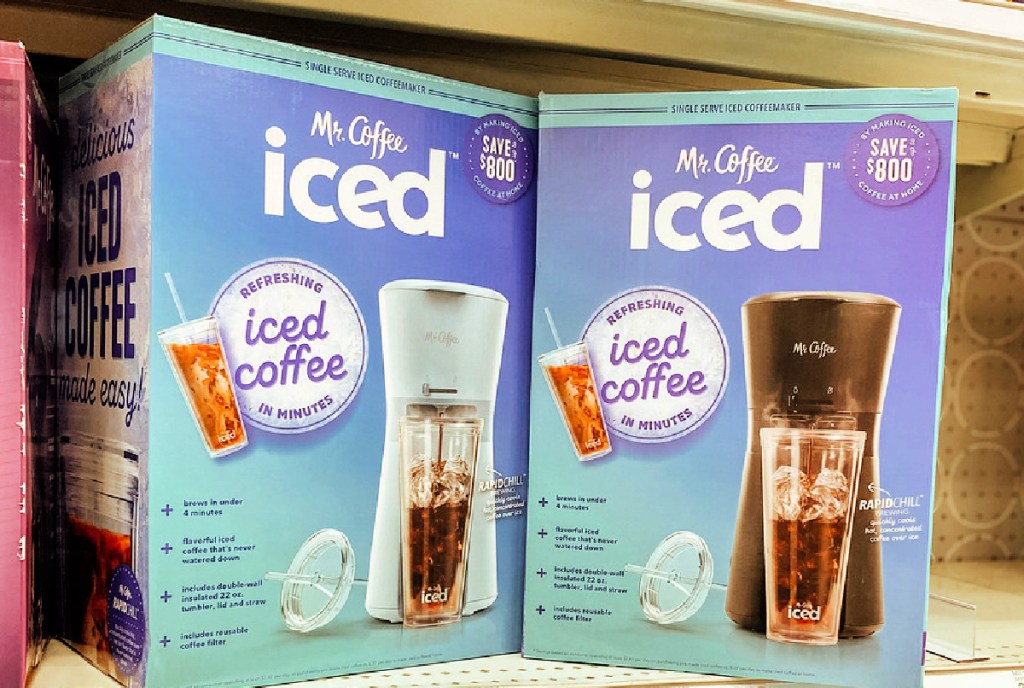 Mr. Coffee Iced Coffee Maker w/ 22oz Reusable Tumbler and Coffee Filter