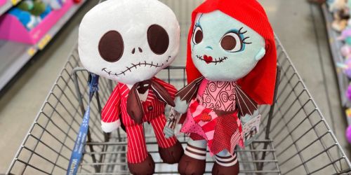 Nightmare Before Christmas Valentine’s Day Jack or Sally Plush Only $12.88 at Walmart