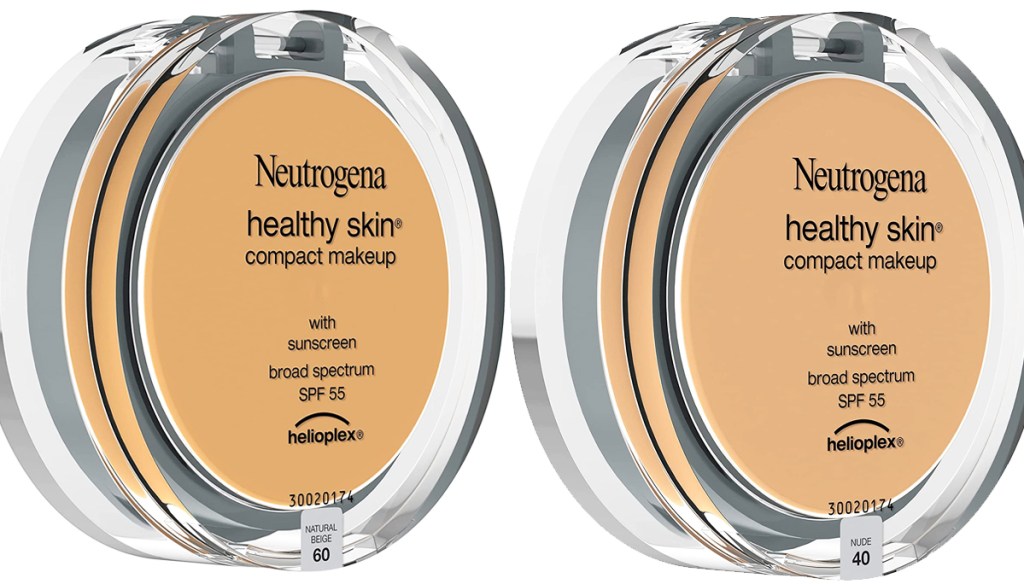 two compacts of neutrogena foundation