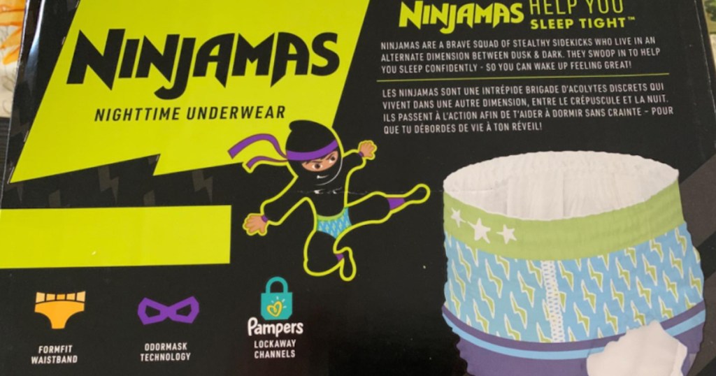 Ninjamas Nighttime Bedwetting Underwear
