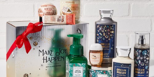 Bath & Body Works Gift Set Only $30 (Regularly $117) | Includes TWO Candles, Lotion & More