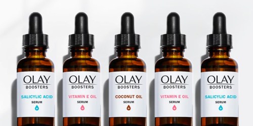 TWO Olay Facial Serums Only $15.98 Shipped | Vitamin E, Salicylic Acid & Coconut Oil