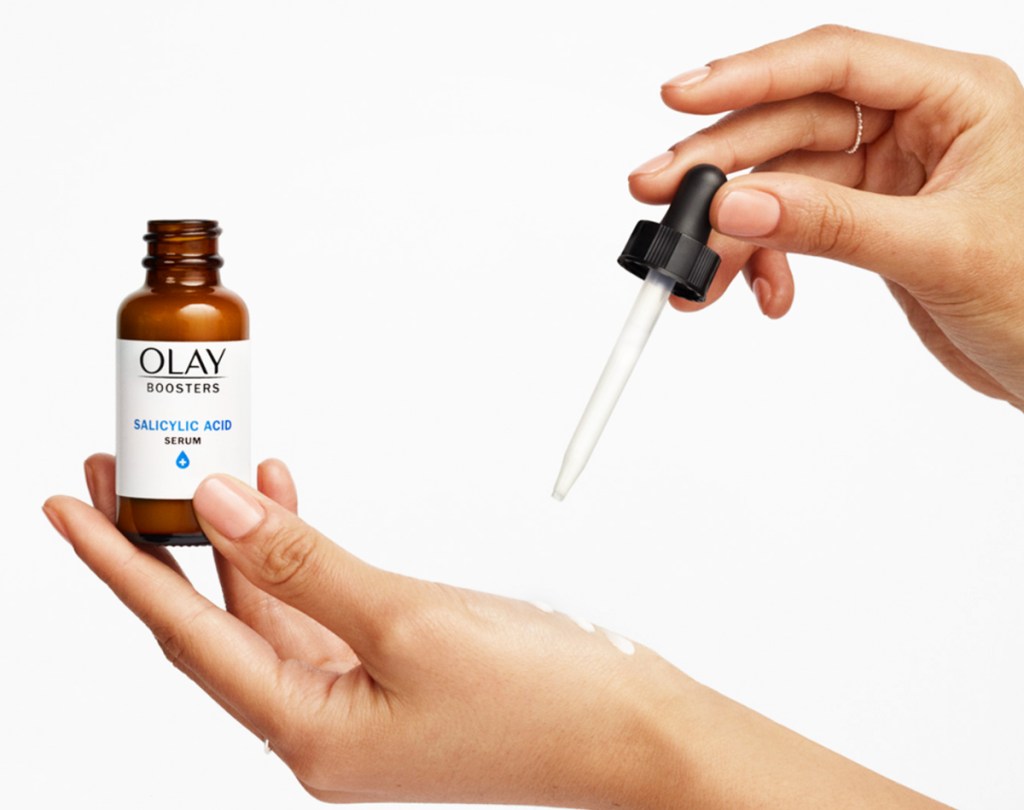 TWO Olay Facial Serums Only 15.98 Shipped Vitamin E, Salicylic Acid