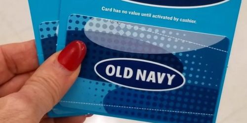 $50 Old Navy eGift Card Only $42.50 (Works at Gap, Banana Republic, & Athleta Too!)