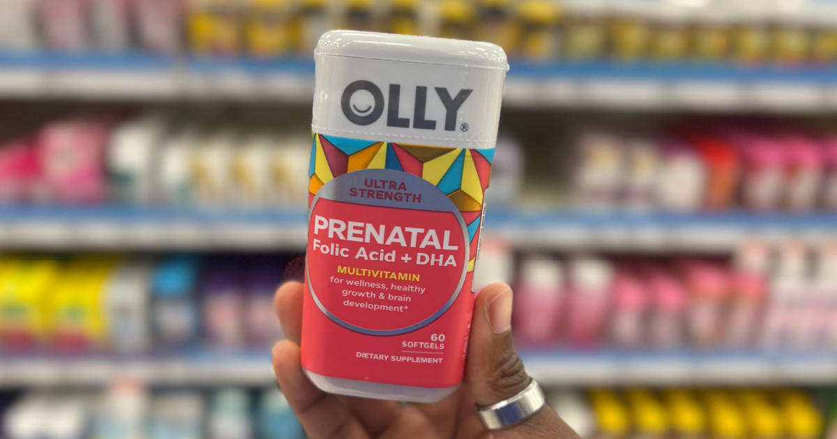 OLLY Prenatal Vitamins 60Count Only 10 Shipped on Amazon (Reg. 20