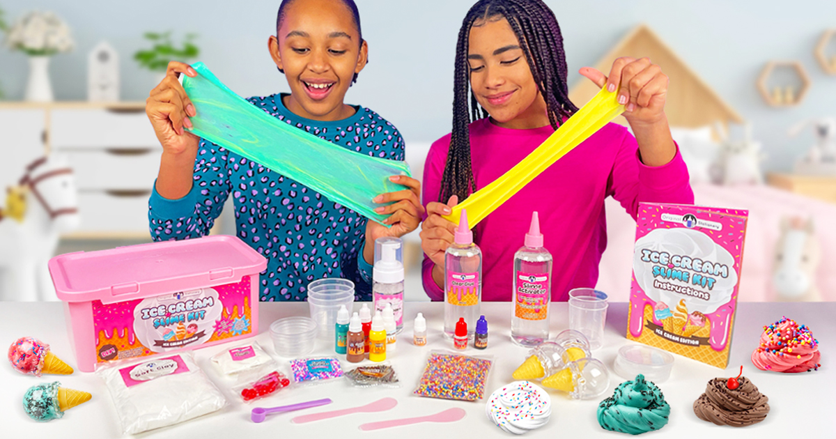 Original Stationery Ice Cream Slime Kit only $21.95 shipped