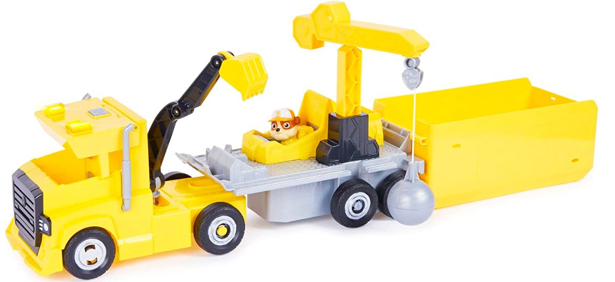 Paw Patrol, Rubble's 2 in 1 Transforming XTreme Vehicle Excavator