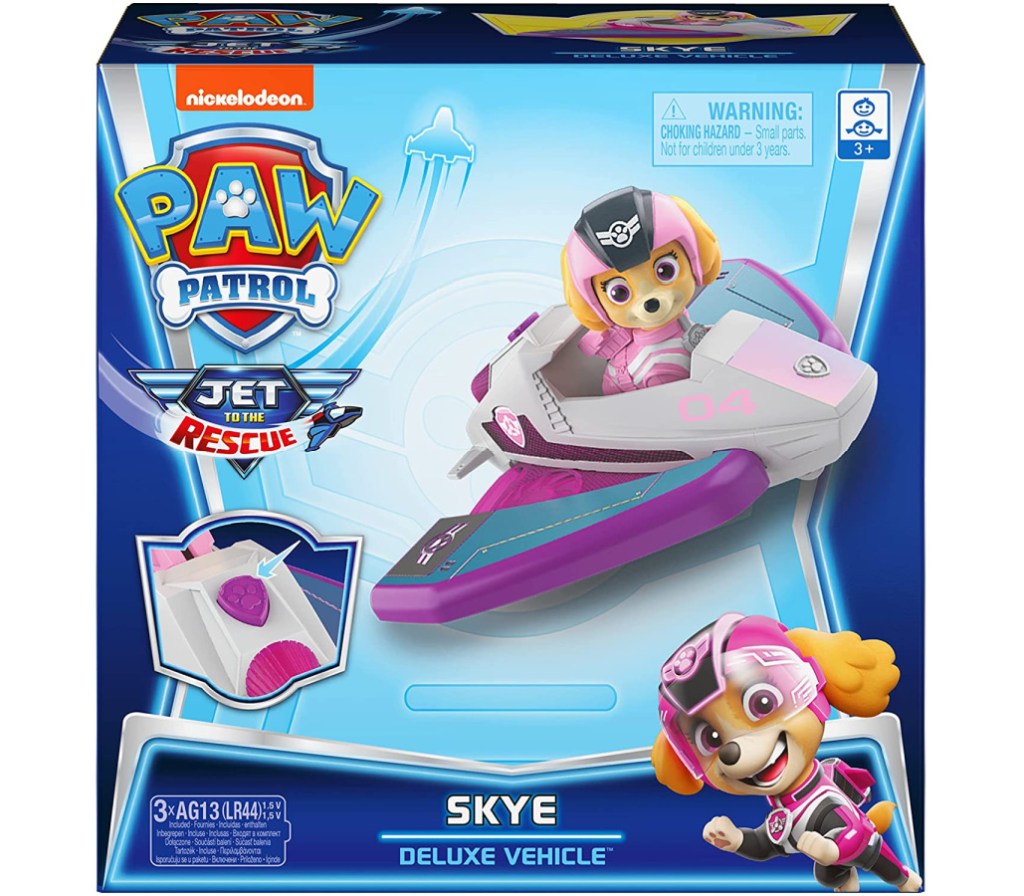Paw Patrol: Jet to The Rescue Skye Transforming Vehicle w/ Lights & Sounds 