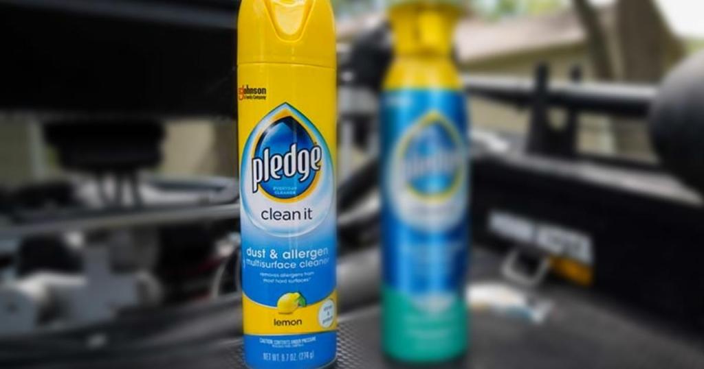 Pledge Clean It Dust & Allergen Multisurface Cleaner Spray
