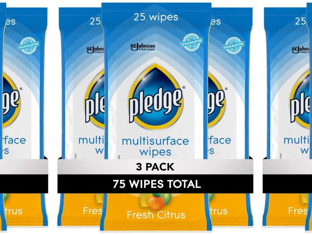 Pledge Wipes 75Count Just 7.77 Shipped on Amazon (Regularly 12)