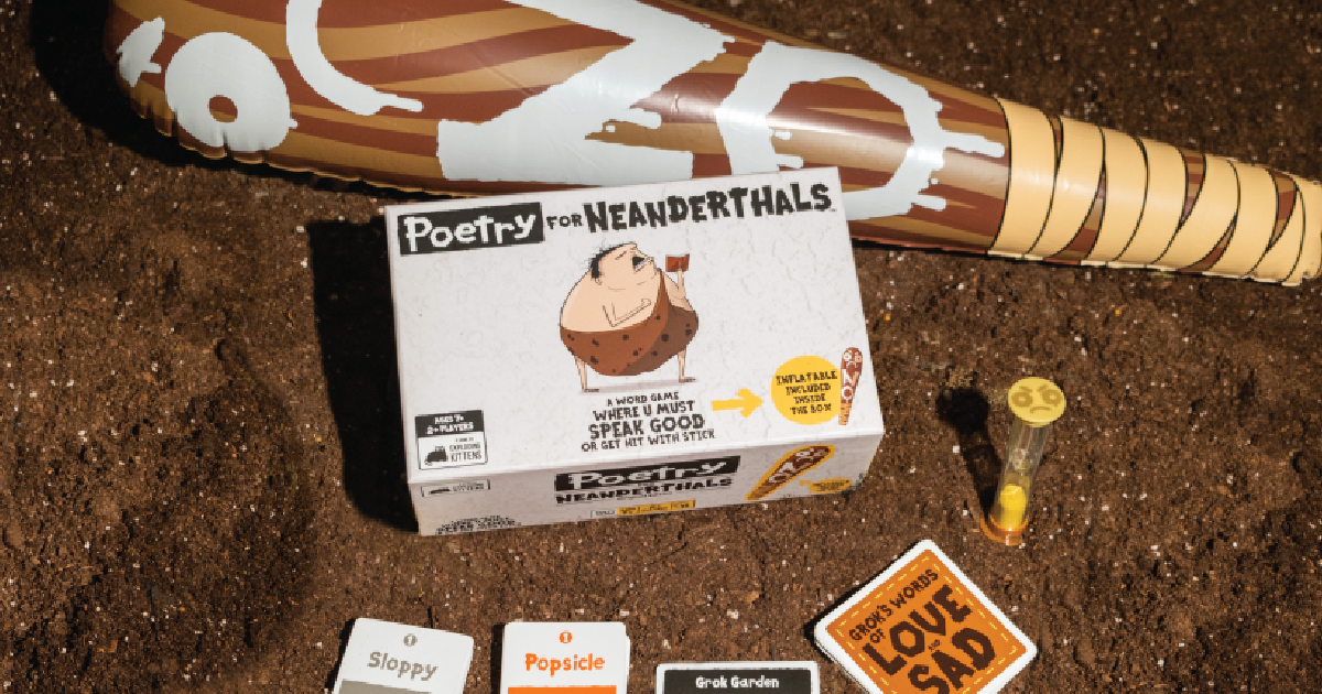 Poetry for Neanderthals Game $13 Shipped on Amazon – Such a Fun Game w/ Thousands of 5-Star Reviews!