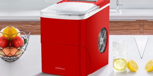 Insignia Portable Ice Maker w/ Awesome Reviews Only $89.99 Shipped on BestBuy.com (Reg. $126)