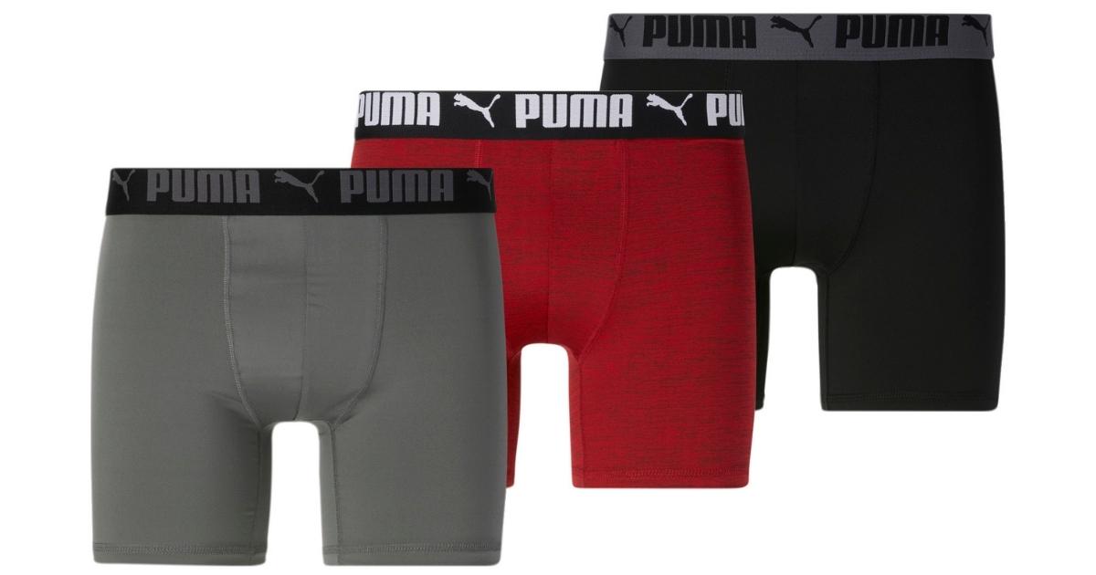 لاب كوت Puma Men's Boxer Briefs 3-Pack Just $12.99 Shipped (Regularly $30) لاب كوت