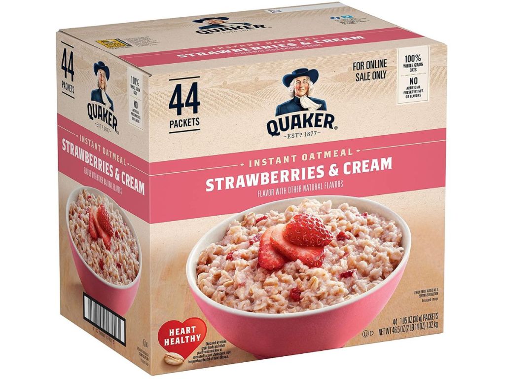 Quaker Strawberries & Cream 