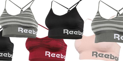Reebok Women’s Seamless Bralette 2-Pack Only $9.99 Shipped (Regularly $26)