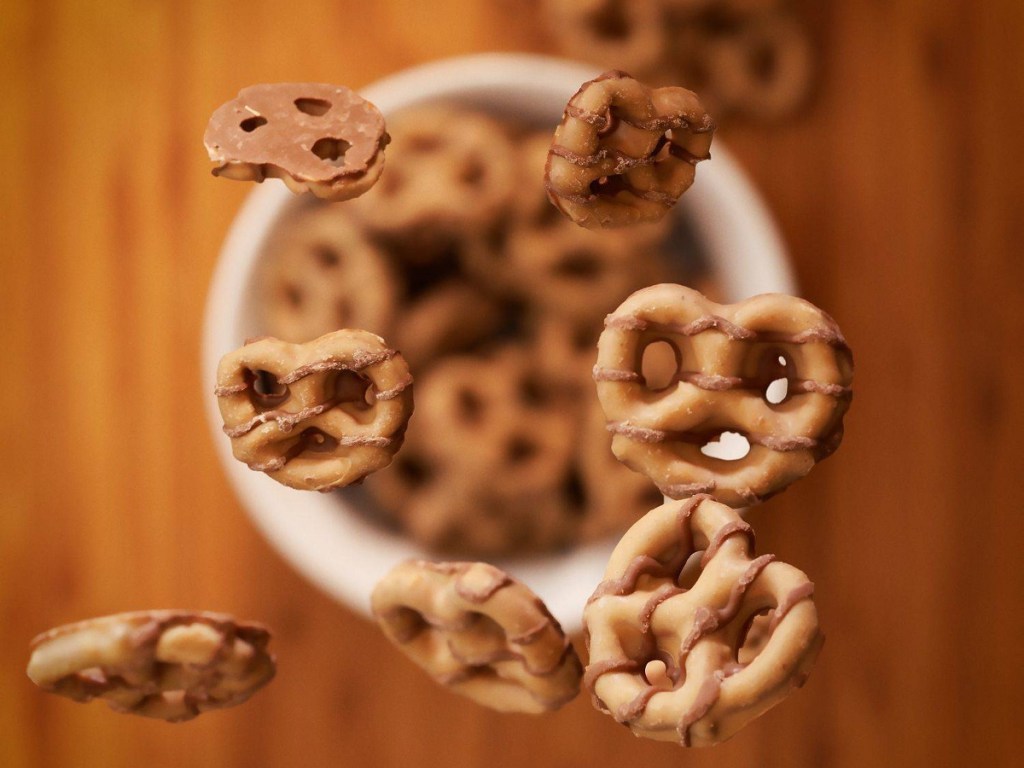 chocolate peanut butter covered pretzels
