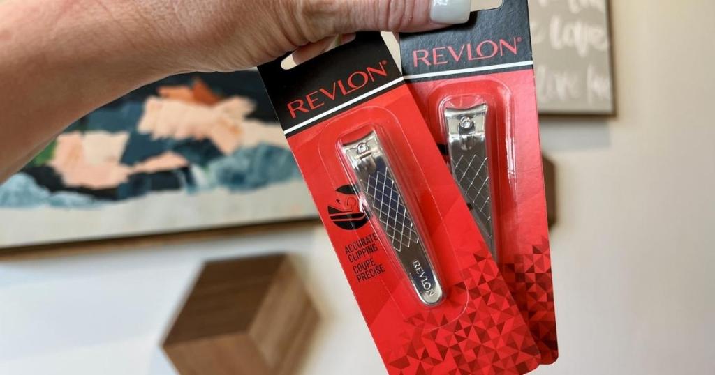 revlon nail clippers with file