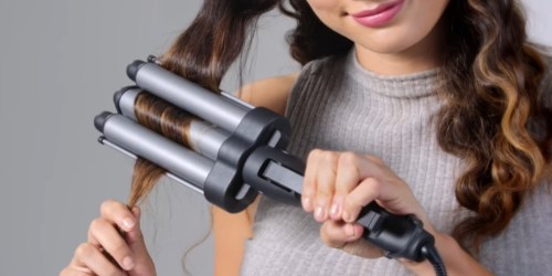 3-Barrel Jumbo Hair Waver Only $12.74 Shipped on Amazon (Regularly $25) + More Revlon Hair Styling Tool Deals