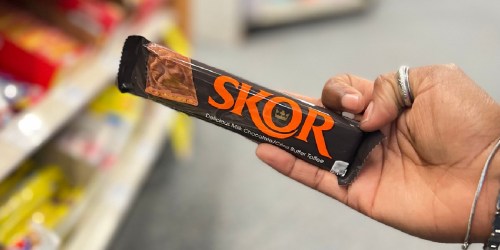 SKOR Candy Bar 18-Pack Only $11.49 on Amazon (Just 64¢ Each)