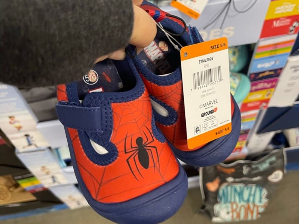Sam's Club Character Kids' Water Shoes Spider Man