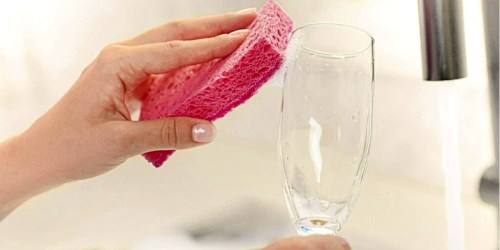 ** Scotch-Brite Delicate Scrub Sponge 3-Pack Only $2 on Amazon | Great For Glass & China