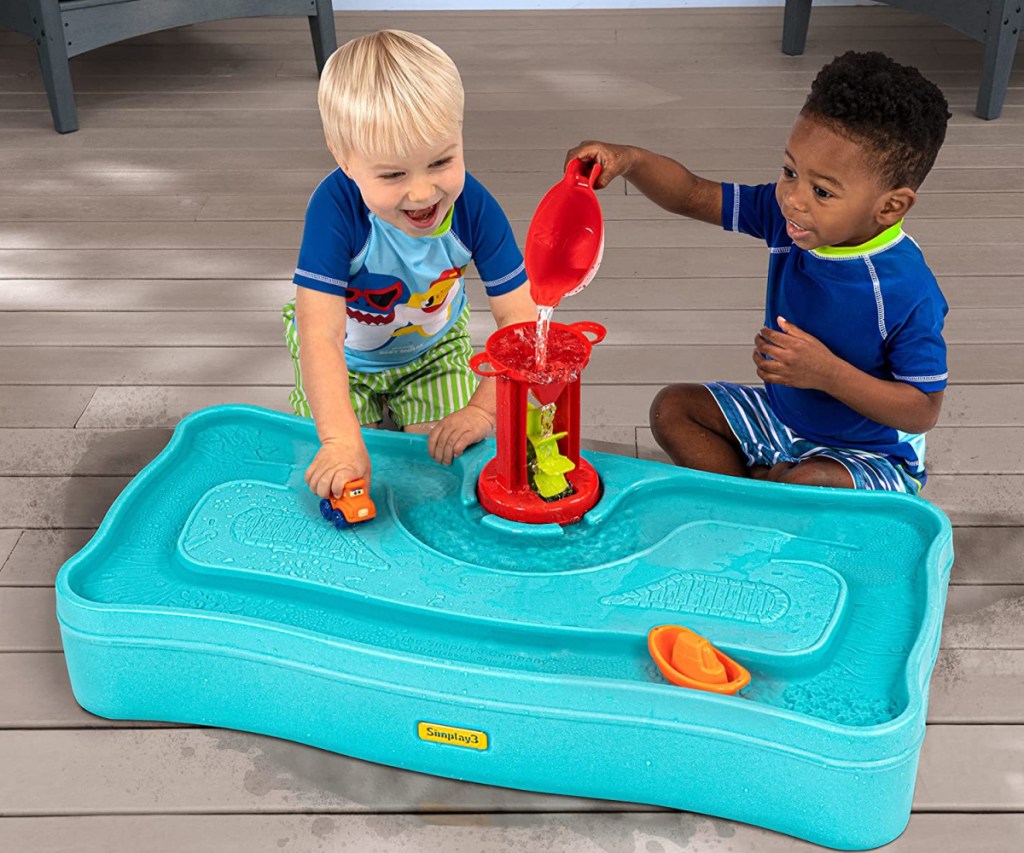 Simplay3 Carry & Go Ocean Drive 2-Sided Water Play Table