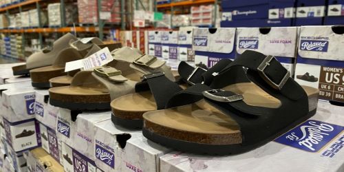 Skechers Women’s Footbed Sandals Only $14.99 at Costco – Great Birkenstock Dupe!