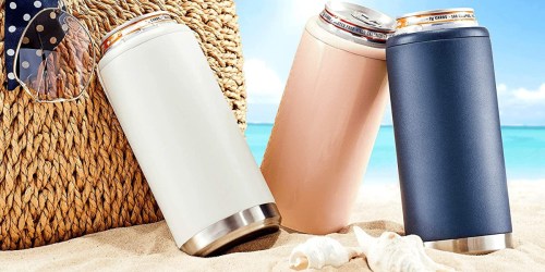 Skinny Can Coolers from $9.99 on Amazon | Lots of Cute Designs