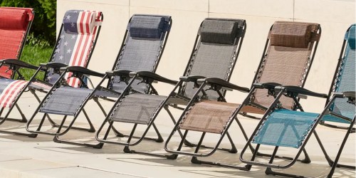 Sonoma Anti-Gravity Patio Lounge Chairs Only $40.80 on Kohls.com (Regularly $120)