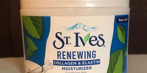 TWO St. Ives Renewing Collagen & Elastin Facial Moisturizers Just $9 Shipped on Amazon