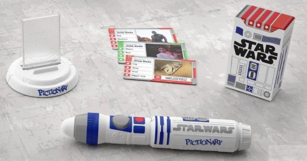 Star Wars Pictionary Air Game, cards, and drawing tool