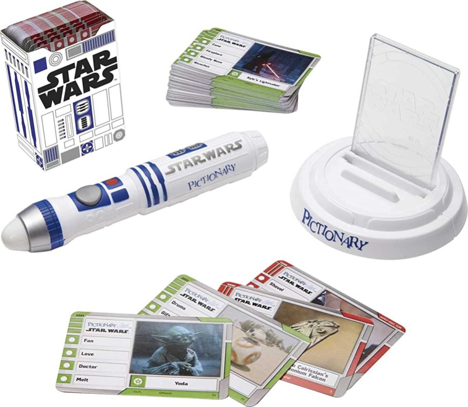Star Wars Pictionary Air Game, cards, and drawing tool