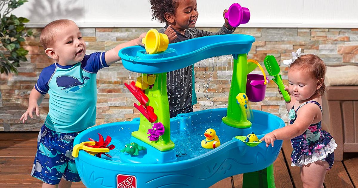 Step2 Water Table Only 59.99 at ALDI (Includes 13 Accessories!) Hip2Save