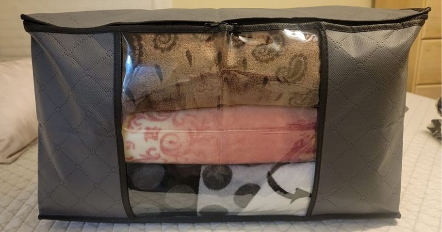 Foldable Storage Tote 6-Pack Only $10 Shipped for Prime Members (Regularly $24)