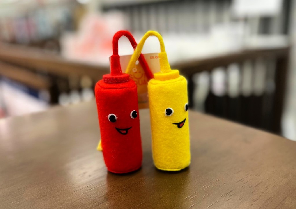 Sun Squad Soft Figural Ketchup and Mustard Duo