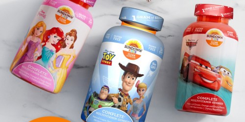 Sundown Kids Toy Story Multivitamin Gummies 180-Count Only $6.50 on Amazon (Regularly $13)