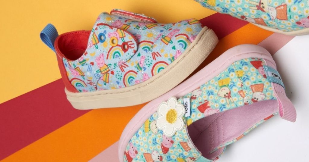 TOMS Peppa Pig shoes