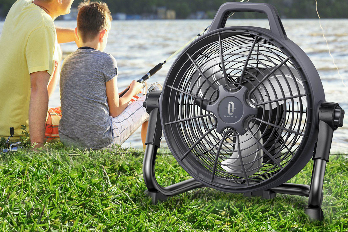 TaoTronics Rechargeable newest Floor Fan,