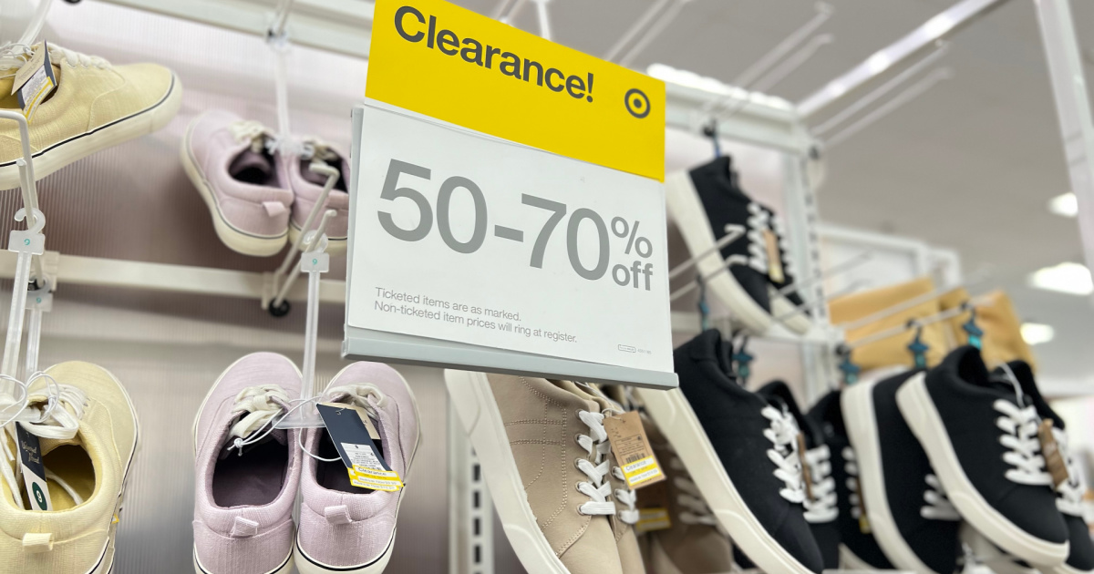 target clearance sign