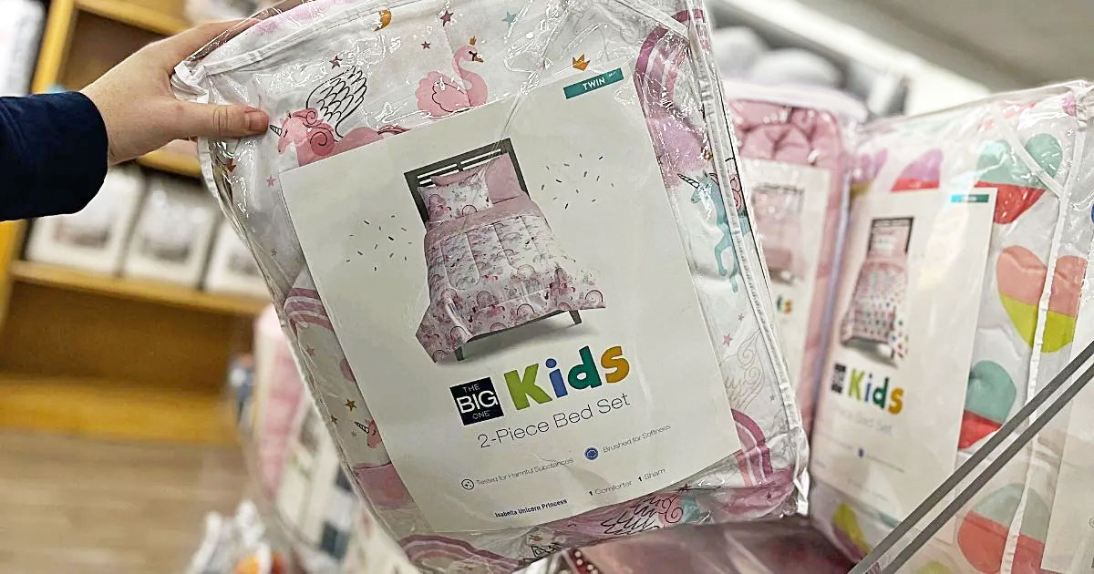 The Big One Kids Reversible Comforter Sets from $34 on Kohls.com | Includes Disney Prints