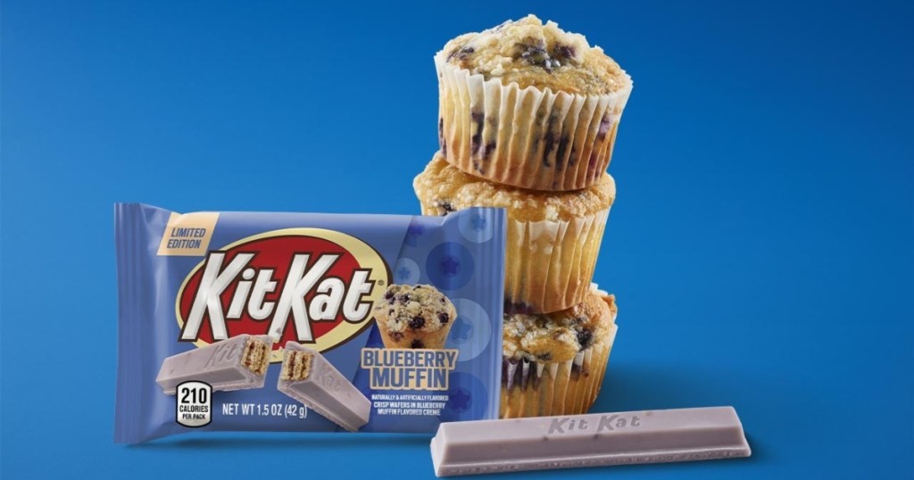 Blueberry Muffins and Kit Kats