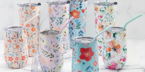 Thirstystone Insulated Tumblers from $11 on Macy’s.com (Regularly $22) – Cute Floral Prints!