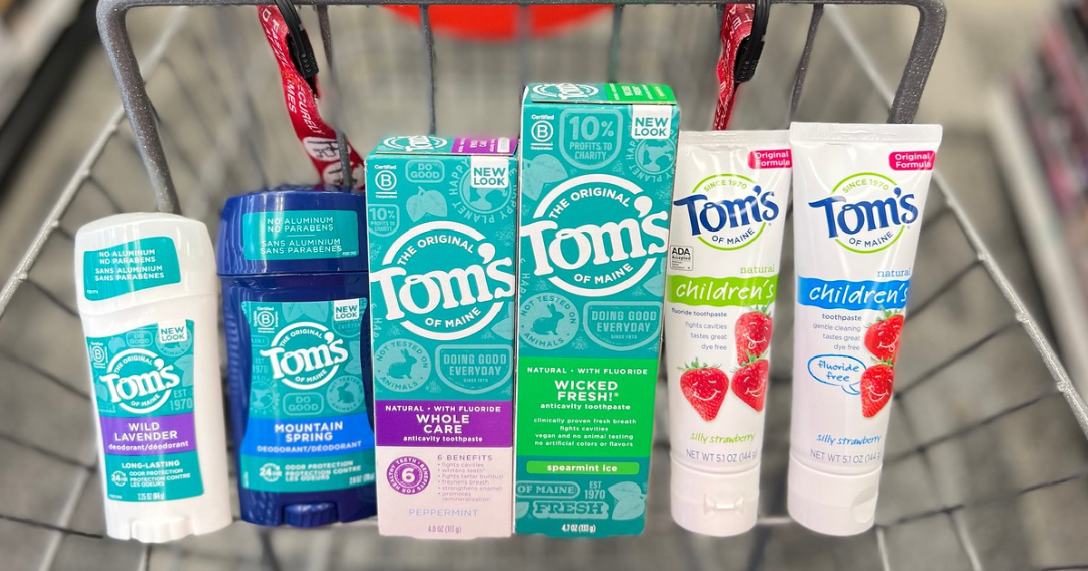 Tom's Of Maine Products in CVS Cart
