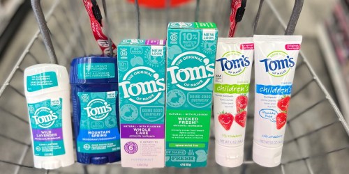 Tom’s of Maine Deodorants Only $1.70 Each After Cash Back & CVS Rewards (Regularly $8)