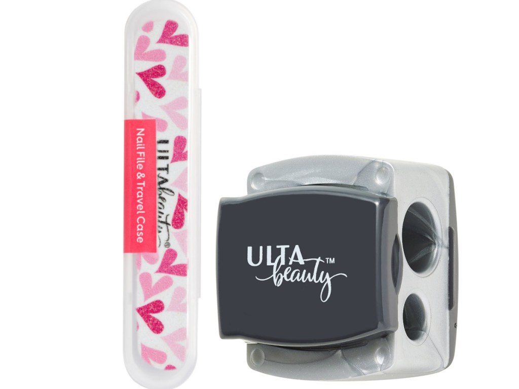ULTA Beauty Collection Nail File & Travel Case and ULTA Beauty Collection Cosmetic Pencil Sharpener