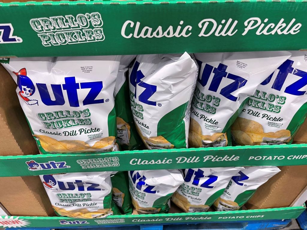 UTZ Dill Pickle Chips at Costco
