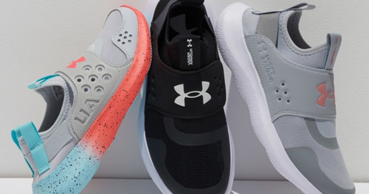 under armour kids running shoes in different styles